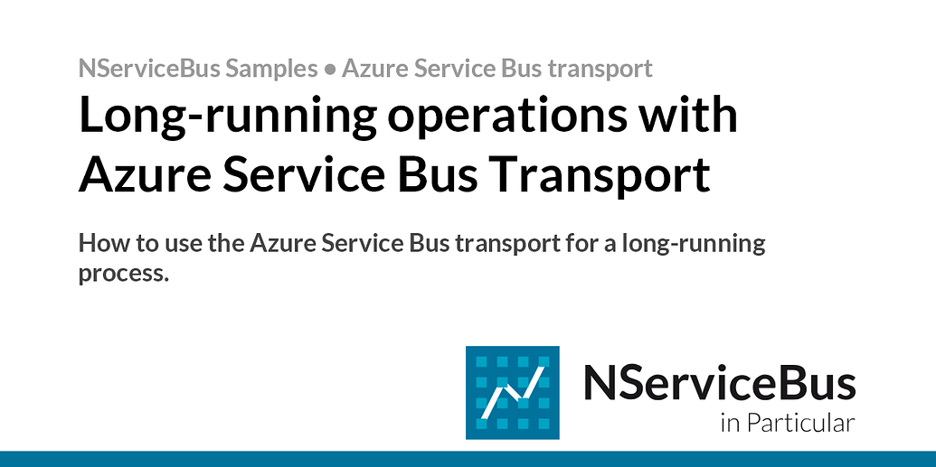Long running Handler operation that can't be batched - Architecture ...